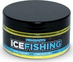 Mikbaits Sypký fluo dip Ice Fishing Range Syr 100 ml