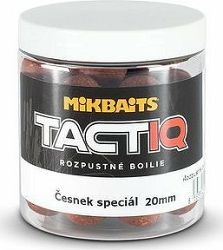 Mikbaits TactiQ rozpustné boilie Cesnak špeciál 20 mm 250 ml