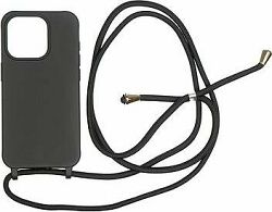 Mobile Origin Lanyard Case Black iPhone 15 Pro