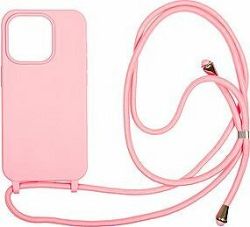 Mobile Origin Lanyard Case Pink iPhone 15 Pro