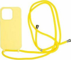 Mobile Origin Lanyard Case Yellow iPhone 14 Pro