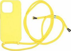 Mobile Origin Lanyard Case Yellow iPhone 15 Pro