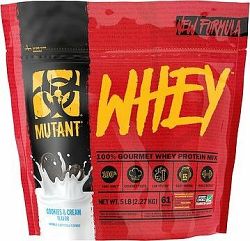 MUTANT Whey Protein 2270 g, cookies & krém