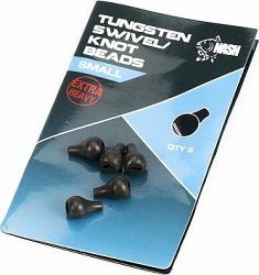 Nash Tungsten Swivel/Knot Beads Small 5 ks