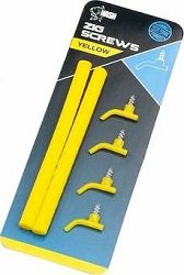 Nash Zig Screws Large Yellow 4 ks