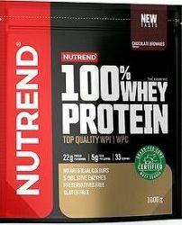 Nutrend 100% Whey Protein 1000 g, čokoládové brownies