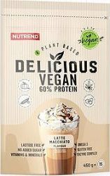 Nutrend Delicious Vegan Protein 450 g, latte macchiato