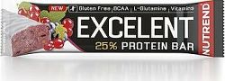 Nutrend EXCELENT protein bar, 85 g, čierne ríbezle s brusnicami