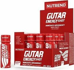 Nutrend Gutar Energy Shot 20 × 60 ml, natural