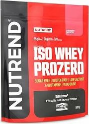 Nutrend ISO WHEY PROZERO, 500 g, cookies cream