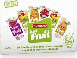 Nutrend JUST FRUIT darčekové balenie, 6× 30 g, mix príchutí