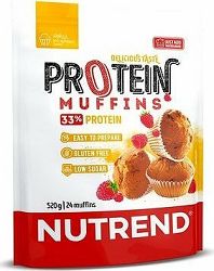 Nutrend Protein Muffins 520 g Vanilka s malinami