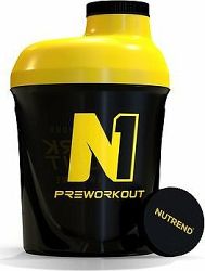 Nutrend shaker 300 ml, čierny N1