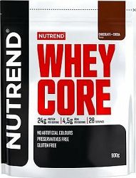 Nutrend WHEY CORE 900 g, čokoláda + kakao