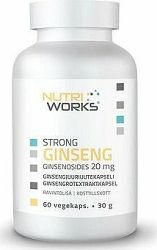 NutriWorks Ginseng 60 kapsúl