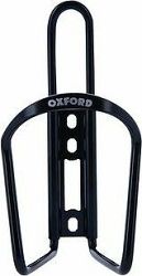 OXFORD košík BOTTLE CAGE s predstavcom pre umiestnenie na riadidlá, (čierny, zliatina hliníka)