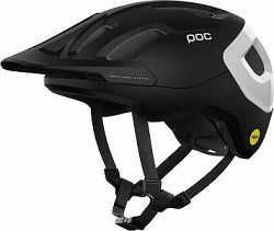 POC prilba Axion Race MIPS Uranium Black Matt/Hydrogen White