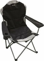 Regatta Kruza Chair Black/Sealgr