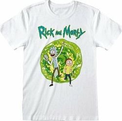 Rick and Morty – Portal – tričko S