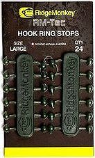 RidgeMonkey RM-Tec Hook Ring Stops Large 24 ks