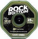 RidgeMonkey RM-Tec Rock Bottom Tungsten Coated Semi Stiff 25 lb 10 m Camo Green