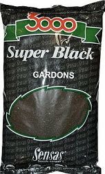 Sensas 3000 Super Black Gardons 1 kg