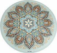 Sharp Shape Round yoga mat Mandala