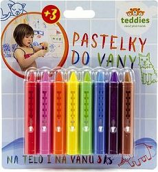 Teddies Pastelky do vane 8 ks