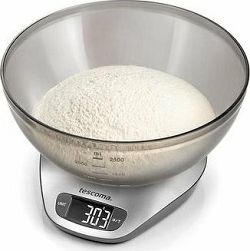 TESCOMA GrandCHEF Digitálna kuchynská váha s miskou 5 kg