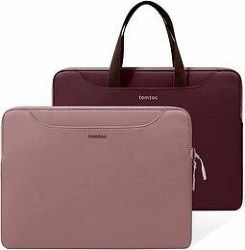 tomtoc Light-A21 Dual-color Slim Notebook Handbag, 13,5 Inch – Raspberry