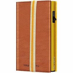 Tru Virtu peňaženka Click & Slide Strap Edge Caramba Brown Sahara/Gold