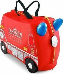 Trunki Kufor s kolieskami Požiarnické auto Frank