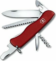 VICTORINOX Vreckový nôž FORESTER červený