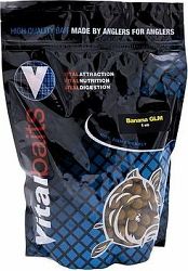 Vitalbaits Boilie Banana GLM 24 mm 1 kg