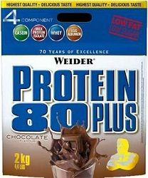 Weider Protein 80 Plus 2000 g, čokoláda