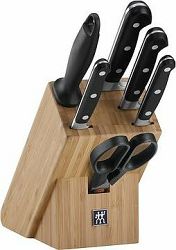 Zwilling Profesional „S“ blok s nožmi 7 ks bambus