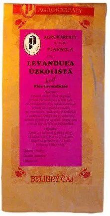 Agrokarpaty LEVANDULA ÚZKOLISTÁ kvet bylinný čaj 30 g