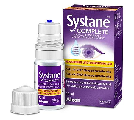 Alcon Systane Complete zvlhčujúce očné kvapky 10 ml