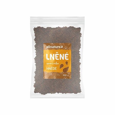 Allnature Ľanové semienko hnedé 500 g