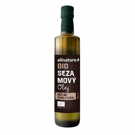 Allnature Sezamovy Olej Bio 250ml