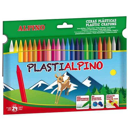 ALPINO Balenie 24 voskoviek PlastiAlpino