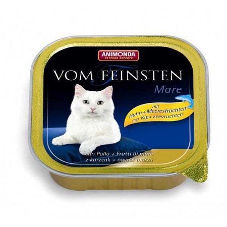 Animonda Vom Feinsten Cat Konzerva Kura+Mor. Plody 100g