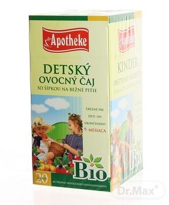 Apotheke Bio Dětský se šípkem 20 x 2 g