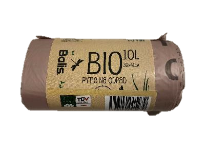 BIO Vrecia na odpad LDPE 10 l 13 µm 20 ks