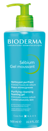 Bioderma Sébium Gel Moussant 500 ml