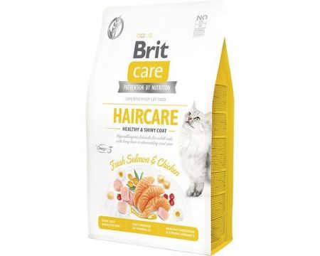 Brit Care Cat Grain-Free Haircare Healthy & Shiny Coat 2 kg