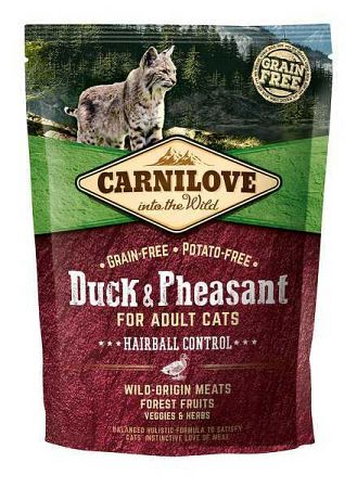 Carnilove Duck & Pheasant for Adult Cats Hairball Control 400 g