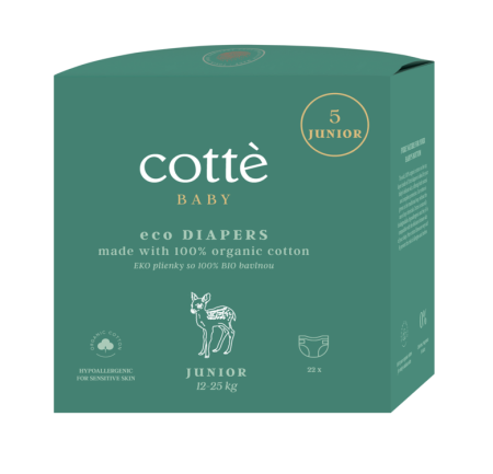 Cotté Baby Junior 12-25 kg 22 ks