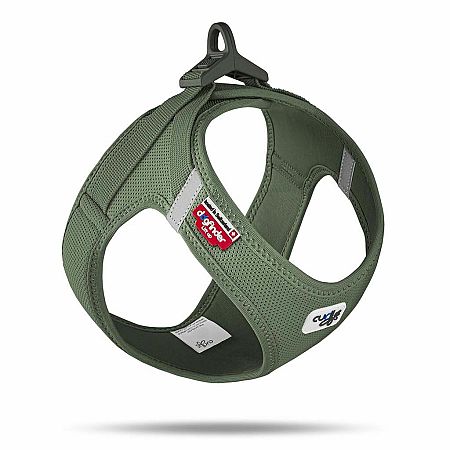 CURLI Postroj pre psy so sponou Air-Mesh Moss 2XS, 2-4 kg