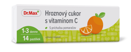 Dr.Max Hroznový cukor s vitamínom C